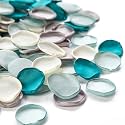 Floroom 300pcs Rose Petals Teal Green Faux Silk Flower Petals for Wedding Flower Girl Basket Aisle Scatter Cake Table Centerpieces Party Confetti Baby Shower Romantic Night Decoration Home Decor
