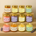 Floryn decor Jar Scented Candles Gift Set | Scented Candle Set of 12 | Highly fragranced Candles Pack of 12 Candle
