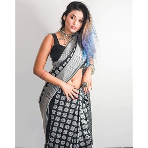 Flosive Womens Banarasi Silk Saree