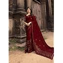 Flosive Women's Kanjivaram Silk Saree With Handloom Weaving Work With Blouse