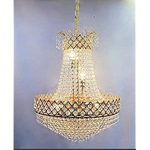 floston glass decorative metal crystal pendant ceiling lamp semi flus mount chandelier 160mmbulbs not included