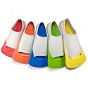 Flow Short Blade Swim Fins for Swimming Pool Lap Training - Youth Sizes for Kids, Young Men, and Women