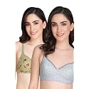 Flower Print Bra for Women - Made