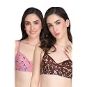 Flower Print Bra for Women - Made