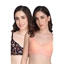 Flower Print Bra for Women - Made