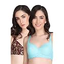 Flower Print Bra for Women - Made