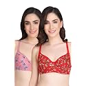 Flower Print Bra for Women - Made