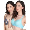 Flower Print Bra for Women - Made