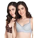 Flower Print Bra for Women - Made