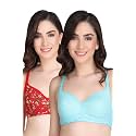 Flower Print Bra for Women - Made