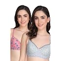 Flower Print Bra for Women - Made