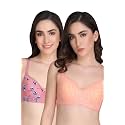 Flower Print Bra for Women - Made