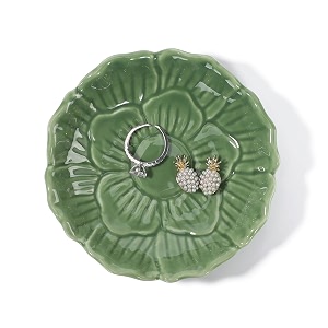 Flower Ring Dish HolderJewelry Dish TraySmall Trinket