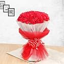 FlowerAura Premium Fresh Live Flower Bouquet of 10 Mix Carnations In Designer Paper Gift For Birthday | Anniversary | Love | Home Decor | Fathers Day Gift For Dad (Same Day Delivery)