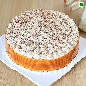 floweraura delicious irish coffee swirl eggless cake with creamy gift39s for birthday anniversary friends valentine39s day mother39s day party same day delivery 05kg