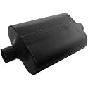 Flowmaster 952445 Super 40 Muffler - 2.25 Center In and 2.25 Center Out - Aggressive Sound