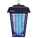 Flowtron Bug Zapper, 1.5 Acre Outdoor, Two 40W UV Bulb, 5600V Zap, Black