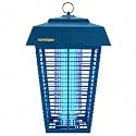 Flowtron Bug Zapper, 1.5 Acre Outdoor, Two 40W UV Bulb, 5600V Zap, Blue