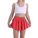 Flowy Shorts for Teen Girls Athletic Running Youth Butterfly Shorts