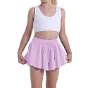 Flowy Shorts for Teen Girls Athletic Running Youth Butterfly Shorts