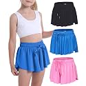 Flowy Shorts for Teen Girls Athletic Running Youth Butterfly Shorts