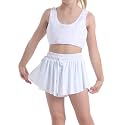 Flowy Shorts for Teen Girls Athletic Running Youth Butterfly Shorts