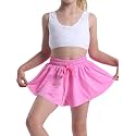 Flowy Shorts for Teen Girls Athletic Running Youth Butterfly Shorts