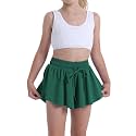 Flowy Shorts for Teen Girls Athletic Running Youth Butterfly Shorts