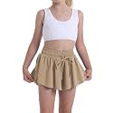 Flowy Shorts for Teen Girls Athletic Running Youth Butterfly Shorts