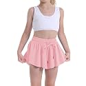 Flowy Shorts for Teen Girls Athletic Running Youth Butterfly Shorts