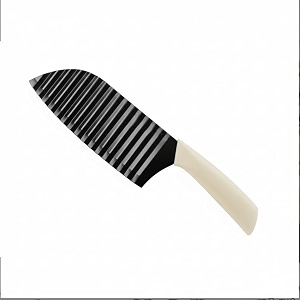 stainless steel potato cutter crinkle choppers french fries chips chopping knives with nylon handle chopping knife carrot vegetable salad waves cutting 1pcs-knife crinkle cutter
