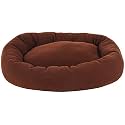 Fluffy's Luxurious Brown Soft Dog/Cat Bed Polyster Filled(Export Quality)- Medium