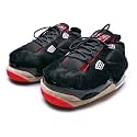 FLUFFYFUN Plush Sneaker Slippers, 3 Sizes for Men, Women &amp; Teens