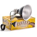 Fluker's Repta-Clamp Lamp, Heavy Duty Clamp Light For Reptile Tanks and Terrariums, UL/CUL Approved, Great for Reptile Basking, 75-Watt Maximum with On/Off Switch, 5.5"