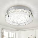 Flush Mount Crystal Ceiling Light Modern LED Hallway Light Fixtures