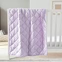 FLXXIE 39x47 Inches Down Alternative Toddler Comforter, Light Purple