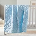 FLXXIE 39x47 Inches Down Alternative Toddler Comforter, Aqua