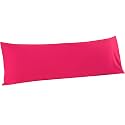 FLXXIE Microfiber Body Pillow Cover, Envelope Closure, Magenta