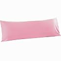 FLXXIE Microfiber Body Pillow Cover, Envelope Closure, Pink