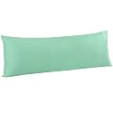 FLXXIE Microfiber Body Pillow Cover, Envelope Closure, Sea Green