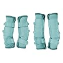 Horse Fly Boots Set of 4, Breathable Mesh Fly Boots for Horses