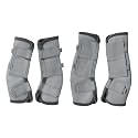 Horse Fly Boots Set of 4, Breathable Mesh Fly Boots for Horses