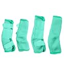 Horse Fly Boots Set of 4, Breathable Mesh Fly Boots for Horses