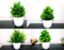 Fly Buy Bonsai Artificial Plant  with Pot