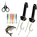for Fly Fishing 2-in-1 Tool Kit: Magnetic Fly Threader + Multi-Functional Line Cutter with Hook Eye Cleaner & Knot Tying – Easy Rigging for Small Flies, Tippet & Hooks（with 10 Fishing baits）