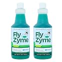 Fly-Zyme Citronella Drain Cleaner for Pipes & Fruit Flies, 32 oz, 2-Pack