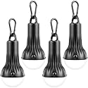 FLY2SKY 4Pcs Portable LED Camping Lights with Clip Hook Emergency Light