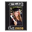 FLYAB Class of 2026 Picture Frame - Graduation Gifts You Did It Portrait Photoframe for Women Men Wood- Special Display for a Treasured Graduation for College High School Pre-K Graduates