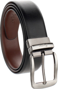 FLYER Men Formal Black Brown Genuine Leather