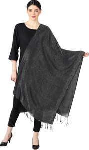 flyer woven striped self design solid viscose cotton blend women stole scarf fancy scarf